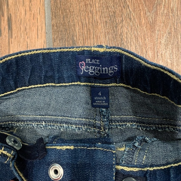 Children’s Place Girls Size 4 Jeggings - Picture 3 of 4